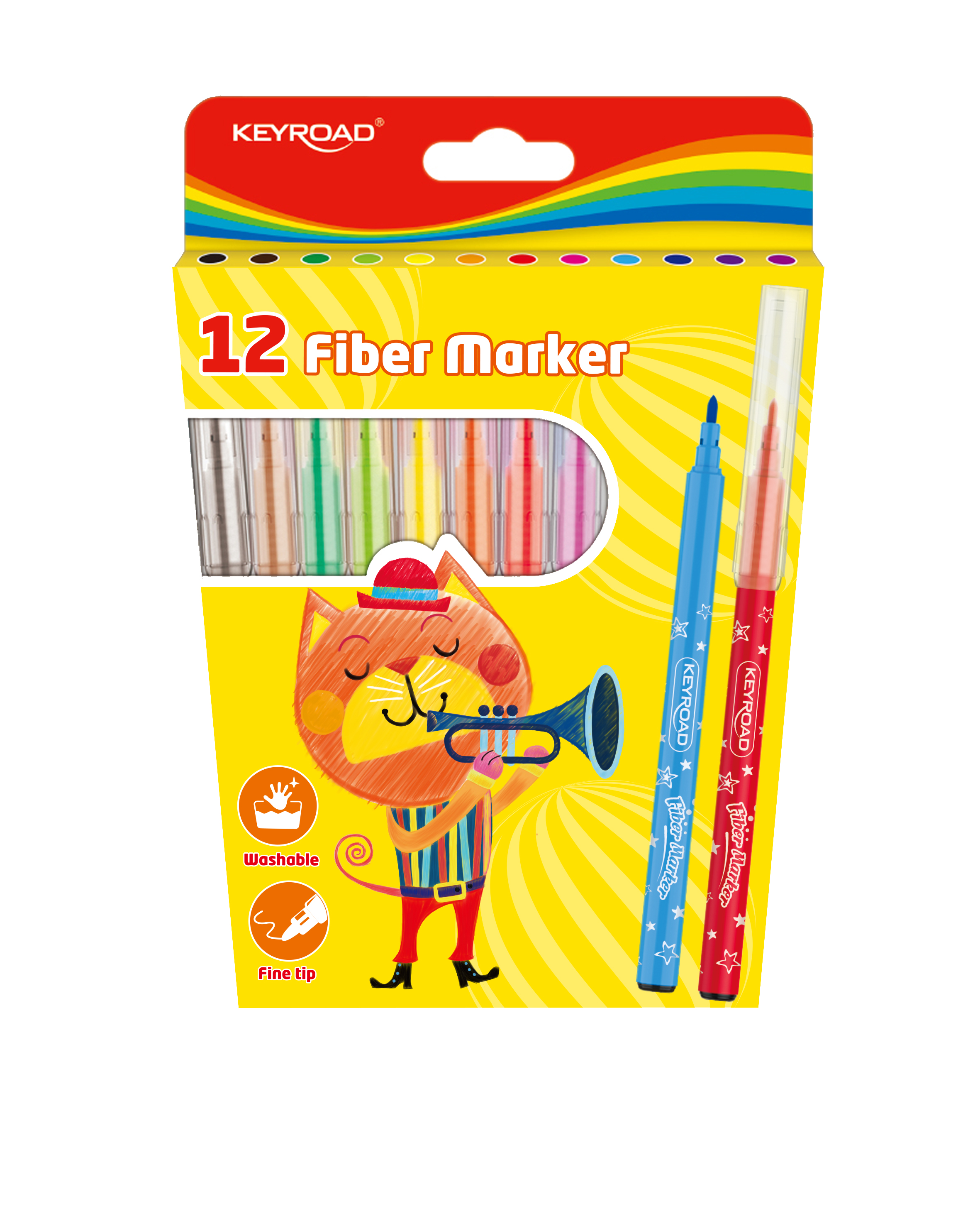 Flomāsteri Keyroad 12 krāsas